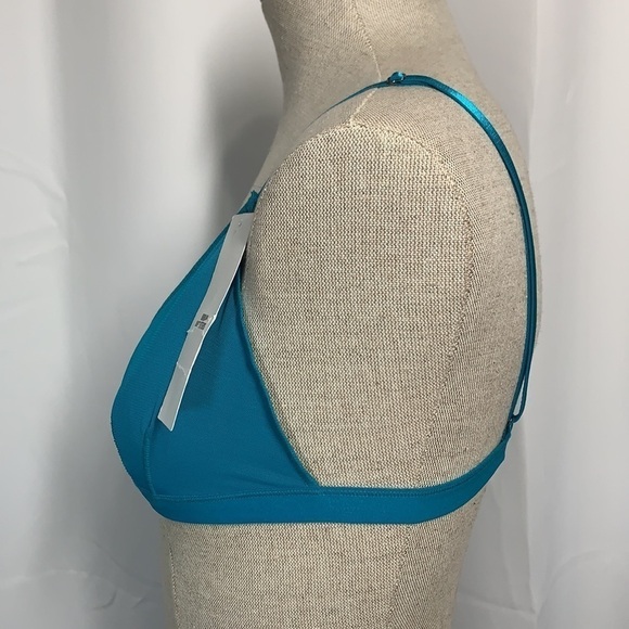 Urban Outfitters Out From Under Semi Sheer Bralette - Sapphire Blue, Size L - Picture 4 of 12